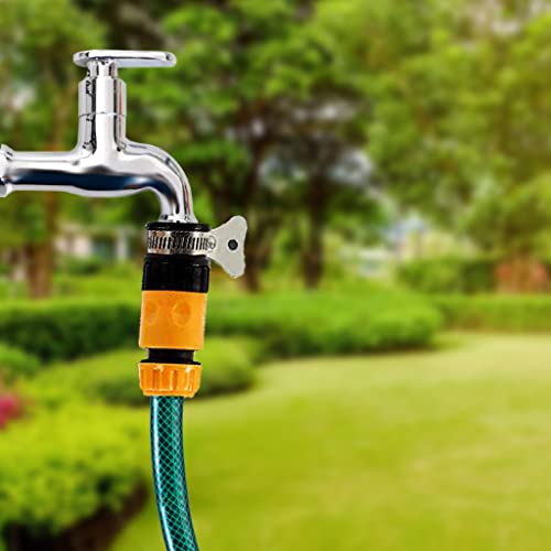 TrustBasket 1/2 Inch Plastic Garden Water Hose Quick Connector with Aqua Water Tap Adapter | Quick connector for Hose Pipe and garden water spray gun Fitting for Kitchen Gardening Car Washing Cleaning TrustBasket 1/2 Inch Plastic Garden Water Hose Quick Connector with Aqua Water Tap Adapter | Quick connector for Hose Pipe and garden water spray gun Fitting for Kitchen Gardening Car Washing Cleaning