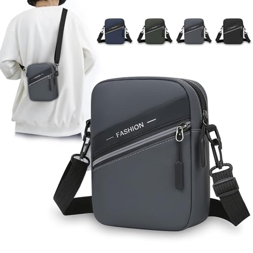 Crossbody Bags for Men Women Messenger Bag Phone Wallet Purse Small Shoulder Handbag for Work Hiking Traveling Daily Outdoor