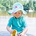 i play. Toddler Girls' Brim Sun Protection Hat, Aqua Coral Reef, 2T-4T