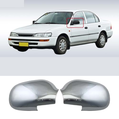 Couvercle rétroviseur effet miroir argenté pour décoration Corolla - 2