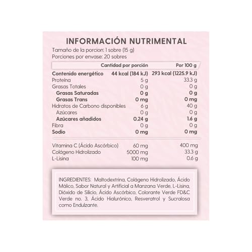 Colágeno, colageno resveratrol Marca DOZ by Heallife (3)