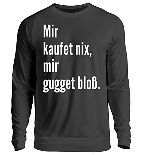 Pull unisexe noir à texture éponge sweat doux manches longues