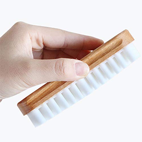 Lamondre Brosse à Chaussures, pour Nettoyage et Entretien du suède, Durable Bonne Prise en Main – vue 5