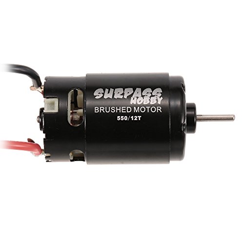 Goolrc Surpass Hobby 550 12T Brushed Motor For Hsp Hpi Wltoys Kyosho Traxxas 1/10 Rc Car Drift Touring Vehicle #TOP3