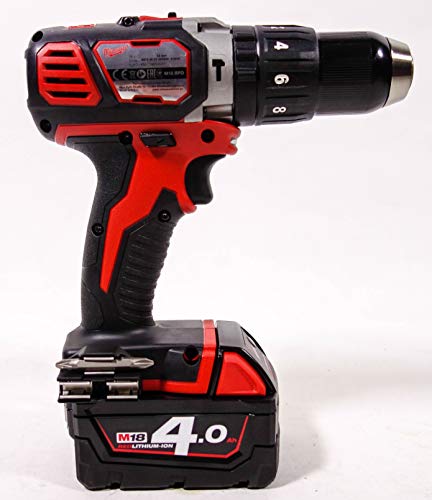 Milwaukee 4933443520 - M 18 bpd-402c taladro percutor 18v 4,0 ah litio 2 vel. 60 nm Rojo - Imagen 5