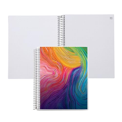 Erin Condren Dot Grid 7x9 Hexagon Cover Notebook