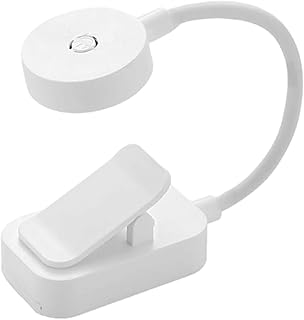 Krujecnt Clip en la luz, pequeño clip en la luz | Licencia de lectura con abrazadera - Lámparas de acuario con 3 temperatura de color, brillo ajustable Lámparas de acuario para peces tropicales