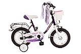 Bachtenkirch Kinderfahrrad 12" Empress lila-weiß