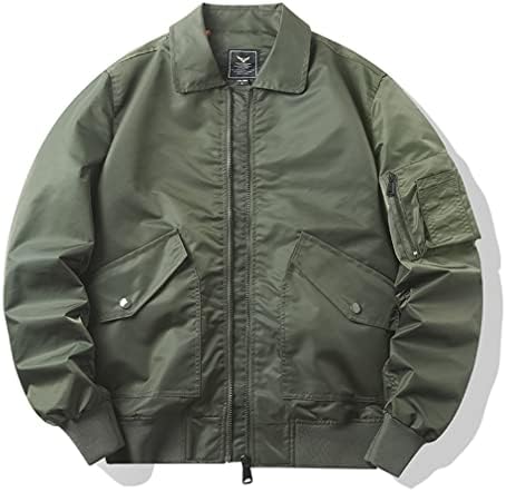 Amazon | [D.IIZOO] MA-1フライトジャケット メンズ ジップジャケット