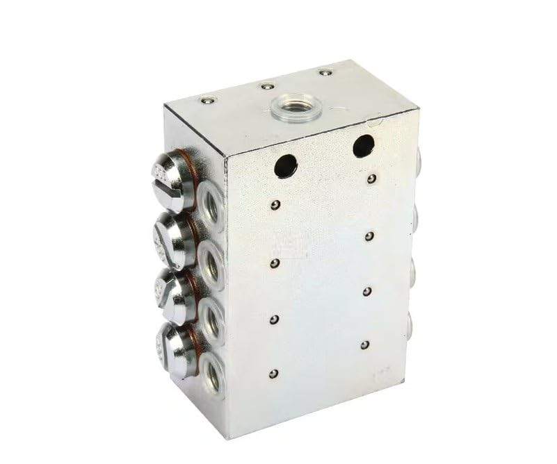 Monobloc 8 raccords M10 pour stopper l'usure de lubrification tracteur