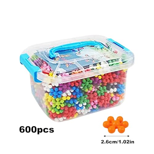 Briques de construction interlocking pour stimuler l'éveil sensoriel des enfants de 3-6 ans - 6