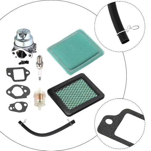 Construction en métal et plastique du carburateur GCV135 durable - 4
