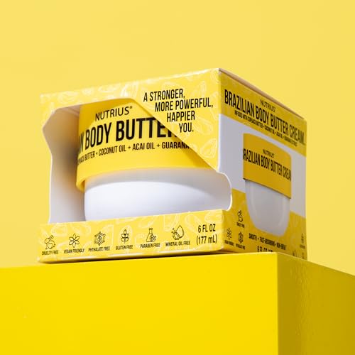 Nutrius | Brazilian Body Butter Cream 2-Pack | Smooth, Fast-Absorbing, Non-Greasy | Infused With Cupuacu Butter - Image 4
