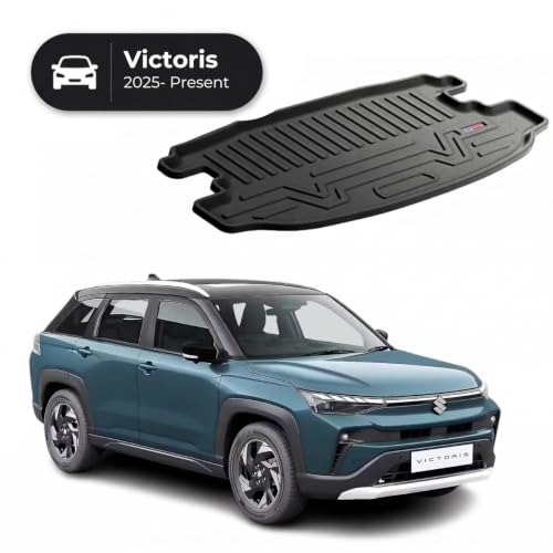 Image of 3D TPE Car Boot Mat for Victoris Custom Fit, Heavy Duty & Anti-Slip Boot Mat | All Weather Resistant, Waterproof & Dustproof Trunk Liner, Car Dicky Mat for Victoris