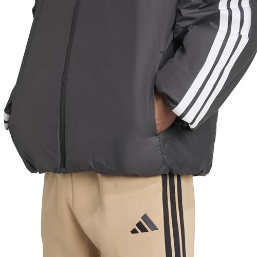Piumino Termico Con Cappuccio Adidas Essentials Climawarm 3 Stripes - 5