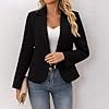 Long Cardigans for Women Classic One Button Blazer... #2