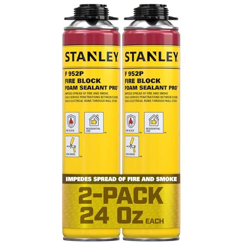 Stanley Fire Block Spray Foam Sealant (2x24 Oz.)