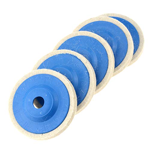 5PC 4 pollici 100mm lana lucidatura lucidatura