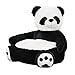 Zinsale Kinder Plüschsessel Baby Sofas fürs Kinderzimmer Kuscheltier Ausgestopftes Tier Kindersessel Lesesofa Weiches Sitzkissen Plüschtiere Kleinkindmöbel (Panda)
