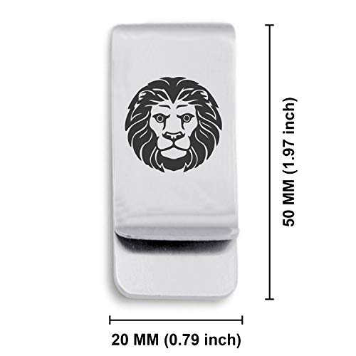 Stainless Steel Zodiac Astrology Classic Slim Money Clip Credit Card Holder2