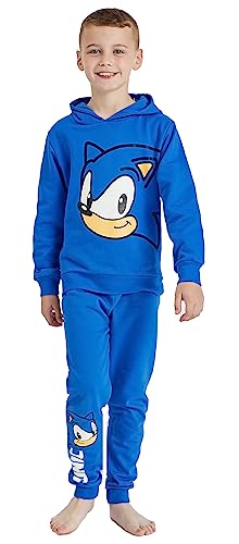 Sonic The Hedgehog Sweat à capuche pour garçon, Sonic., 4-5 ans