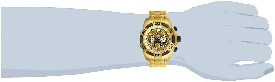 Invicta Men's 25852 Pro Diver Analog Display Quartz Gold Watch - Image 2