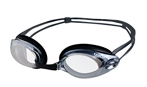 Storm Tsunami Swim Goggle - Black w/Silver Mirror Lenses