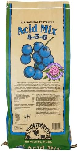 Down To Earth All Natural Fertilizers Organic Acid Mix - Plant Fo...