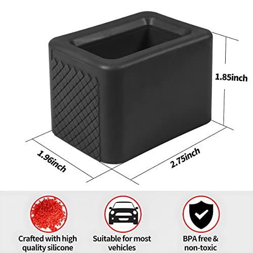 image for BELOMI 2 Pack Seat Belt Buckle Holder, Easy Access to The Buckles of R