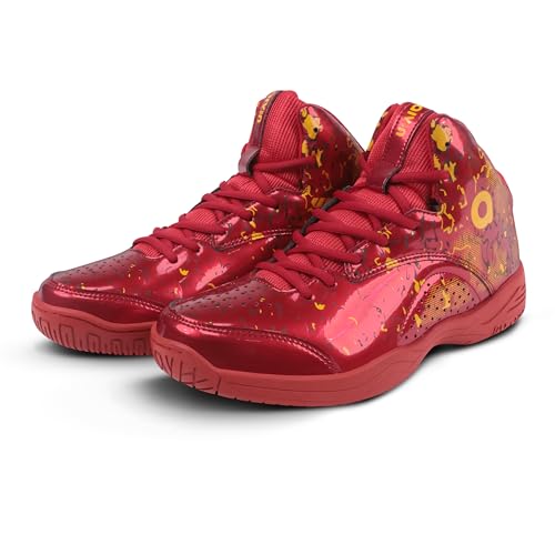 Image of Aivin Wave Pro Men's Basketball Shoes | Durable Rubber Sole | Indoor & Outdoor Court Shoes | Soft Cushion NR EVA Inner Insole I High-Performance Footwear for Basketball Enthusiast