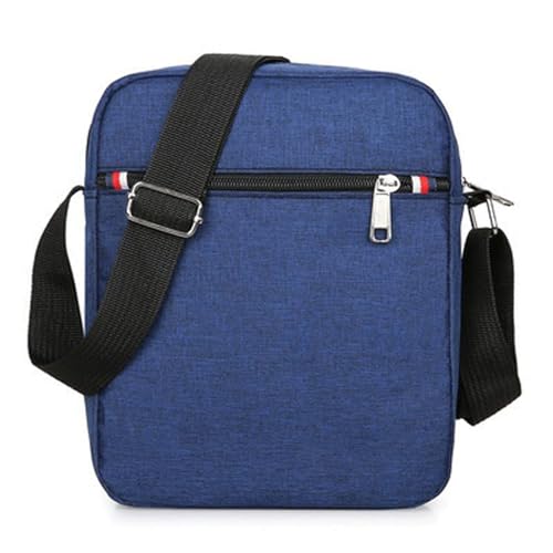 Mens crossbody bag Canvas Handbag With Crossed Shoulder Straps