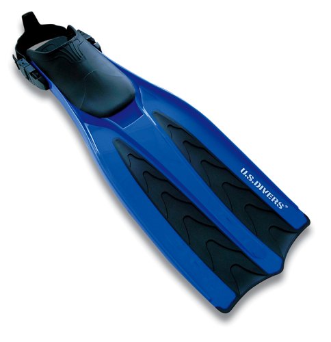 U.S. Divers Twinflex Blue Diving Fins