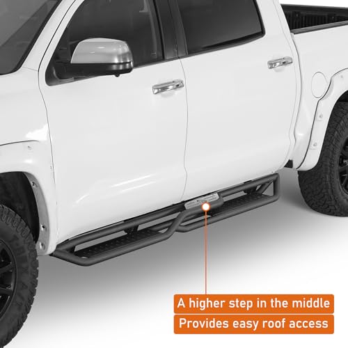 Estribos laterales para Toyota Tundra CrewMax 2007-2021 miniatura 4