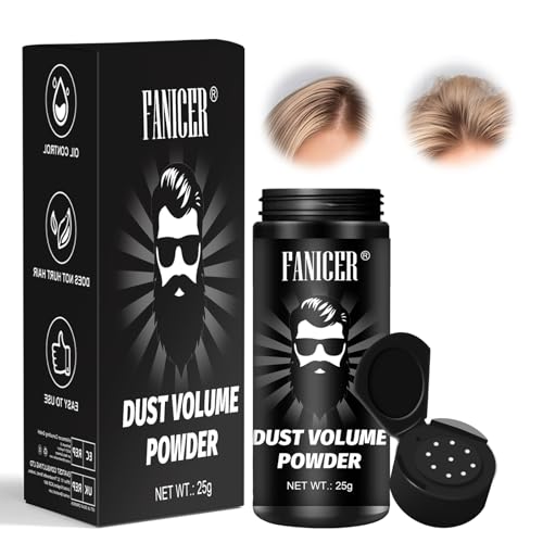 25g Polvo Voluminizador Cabello,Polvo de volumen,Hair Styling Powder Texturizantes Mantiene el Cabello Suave y Esponjoso Todo el Día,Maquillaje Capilar por Hombres y Mujeres,Efecto Mate