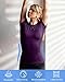 Roadbox Women's Compression Shirts, 1/3 Pack Short Sleeve Workout Tops Athletic Gym T-Shirt Yoga Running Quick Dry Base Layer Deep Purple