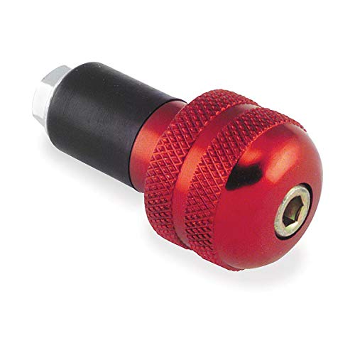BikeMaster Anti Vibration Bar Ends Red