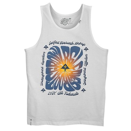 LRG Men's Big-Tall 147-Percent All Naturale Tank, White, 4XL