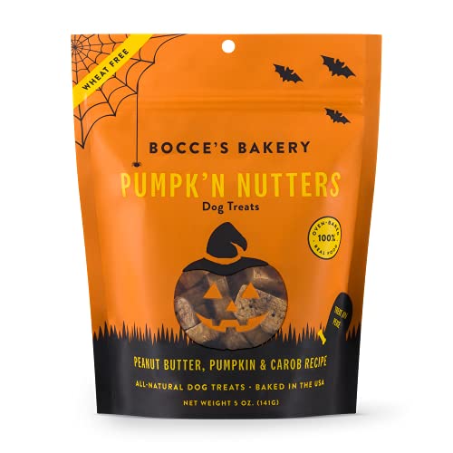 Bocce's Bakery All-Natural, Seasonal, Halloween Dog Treats, Wheat...