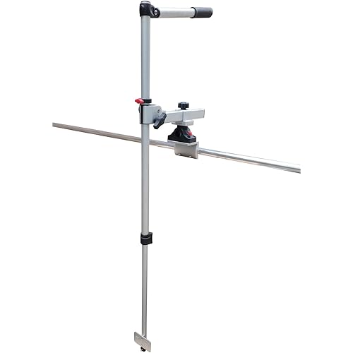 Brocraft Telescopic Transducer Pole – Universal Mount for Live Sonar & Fish Finder Transducers on Square & Round Rails