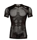 Aclima WOOLNET Light Camiseta de manga larga, Negro , XL