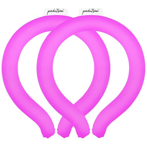 Image of 2PCS Neck CoolingTube, Reusable Ice Coolers Wearable Body CoolingProducts, Neck Coolers for HotWeather (Pink*2)