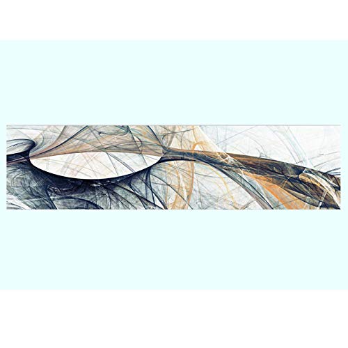 Photos d'art mural pour grand mur vide, toile abstraite géométrique 55x165