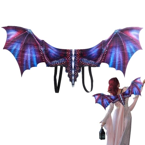 Alas de dragón niños accesorios de cosplay de tela no tejida temática animales