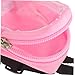 Kisangel Mini Transparent Doll Backpack with Straps Cute Multi-Functional Storage Bag for Dolls Backpack for Fashionable Miniature Accessory for Doll Supplies