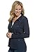 Produktbild GINA LAURA Damen bis 3XL, Sweatjacke, Teilungsnähte, Jerseykragen, Langarm, dunkel Marine XL 100800 70-XL