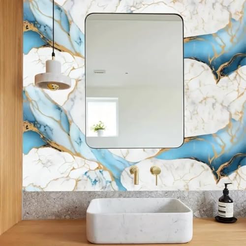 Image of SARVATRAY Self-Adhesive Wallpaper, Kitchen Stickers Oil Proof Heat Resistant, Wall Stickers for Kitchen, Wallpaper for Wall, Vinyl Sheet (2 M Galaxy Sky)