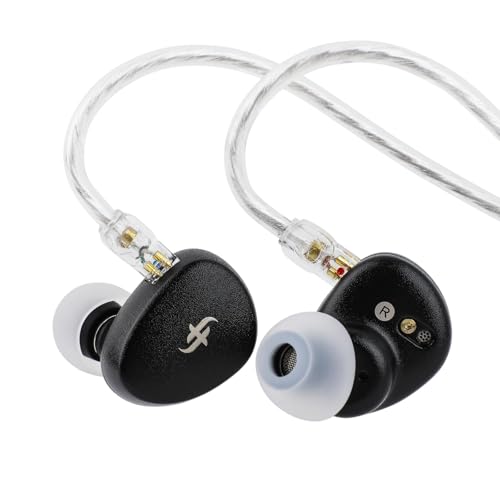LINSOUL SIMGOT EA500 DSP Dynamischer 10mm Treiber In-Ear-Monitor, Dual Cavity IEM mit austauschbarer...