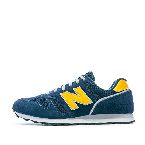 Image of New Balance Men's Low-Top Trainers, Blue Navy Yellow Aa, 9.5