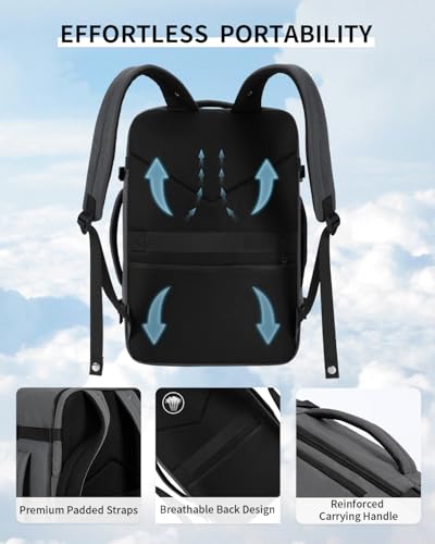 Image of ECOHUB Travel Backpack Airline Approved Under Seat Personal Item Bag