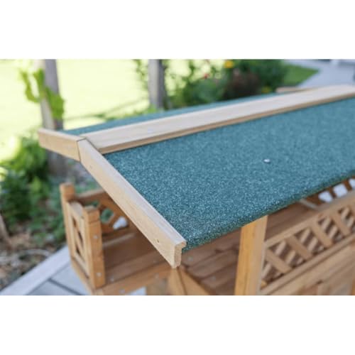 Kerbl Katzenhaus Lodge, 77 x 50 x 73 cm, 82790, Holz/Braun